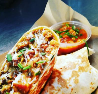 Caribou Burritos Menu